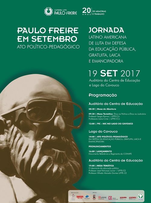 Programação da Jornada de Lutas Latino-Americana em Recife