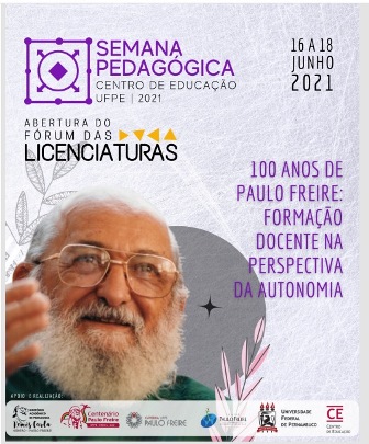 Semana Pedagógica do Centro de Educação vai homenagear Paulo Freire