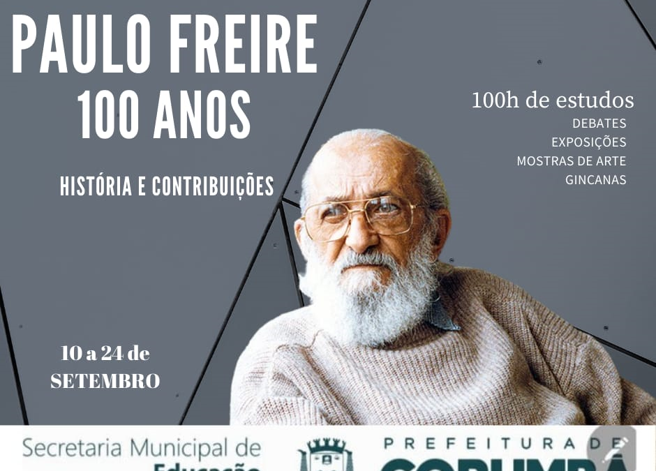 Centenário Paulo Freire na Rede Municipal de Ensino de Corumbá- MS