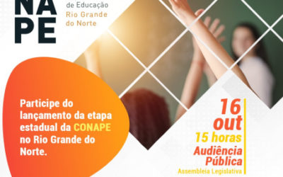 [RN] Desencadeada a mobilização para a realização da Conferência Nacional Popular de Educação no RN