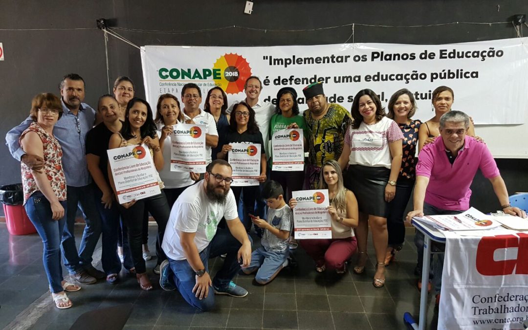 [DF] Professores participaram intensamente da Conape Etapa Brasília
