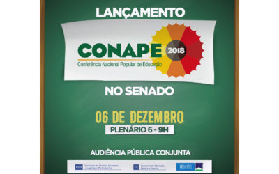 Lançamento da CONAPE 2018 no Senado