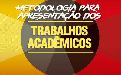 Metodologia para apresentação dos trabalhos acadêmicos na Conape