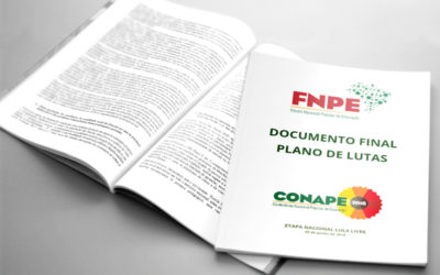 DOCUMENTO FINAL – PLANO DE LUTAS DA CONAPE 2018 está disponível