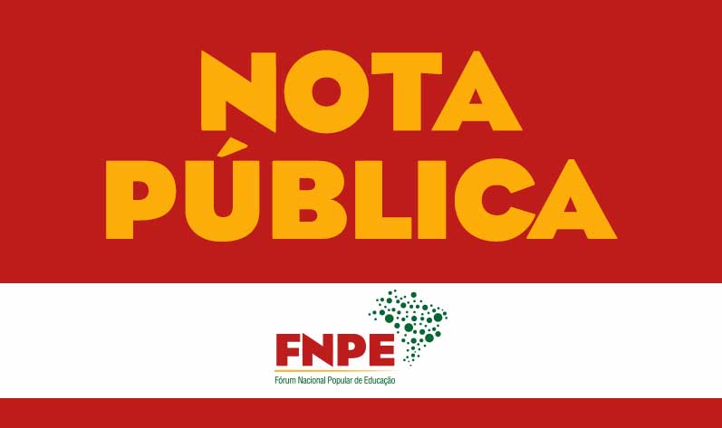 Nota Pública FNPE Pleno