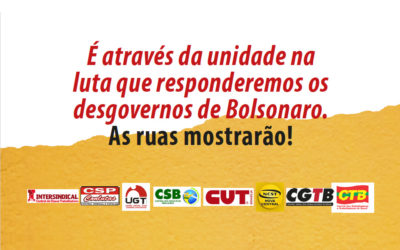 Todo apoio à Greve Nacional da Educação – Por uma educação pública, gratuita e de qualidade!