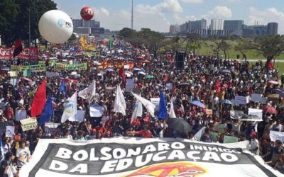 Todos firmes na construção da Greve Geral: contra os cortes dos recursos para a educação e contra a destruição das aposentadorias