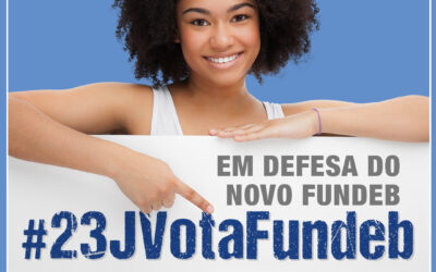 Campanha da CNTE pressiona deputados(as) para votar o novo Fundeb no dia 23 de junho