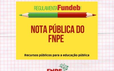 Nota pública #regulamenta Fundeb