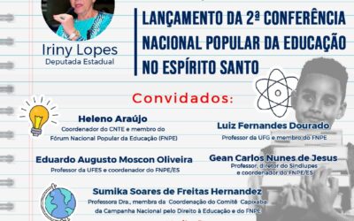 [ES] Lançamento da 2ª Conferência Nacional Popular da Educação no Espírito Santo