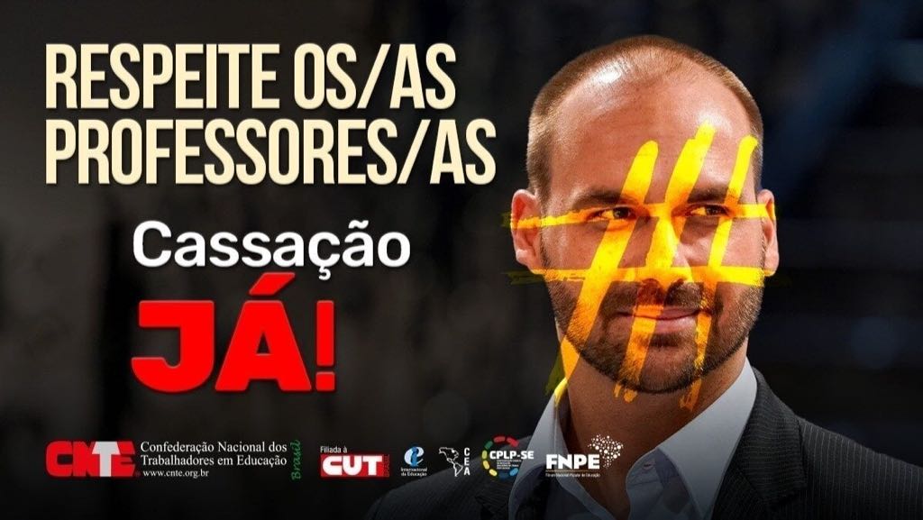 Abaixo assinado pela cassação de Eduardo Bolsonaro
