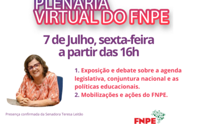 Plenária Virtual do FNPE